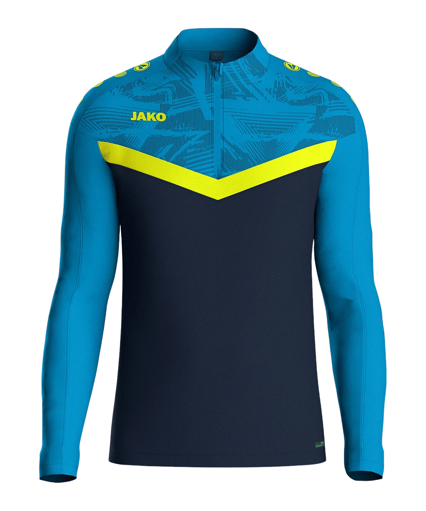 JAKO Iconic HalfZip Sweatshirt Blau F914