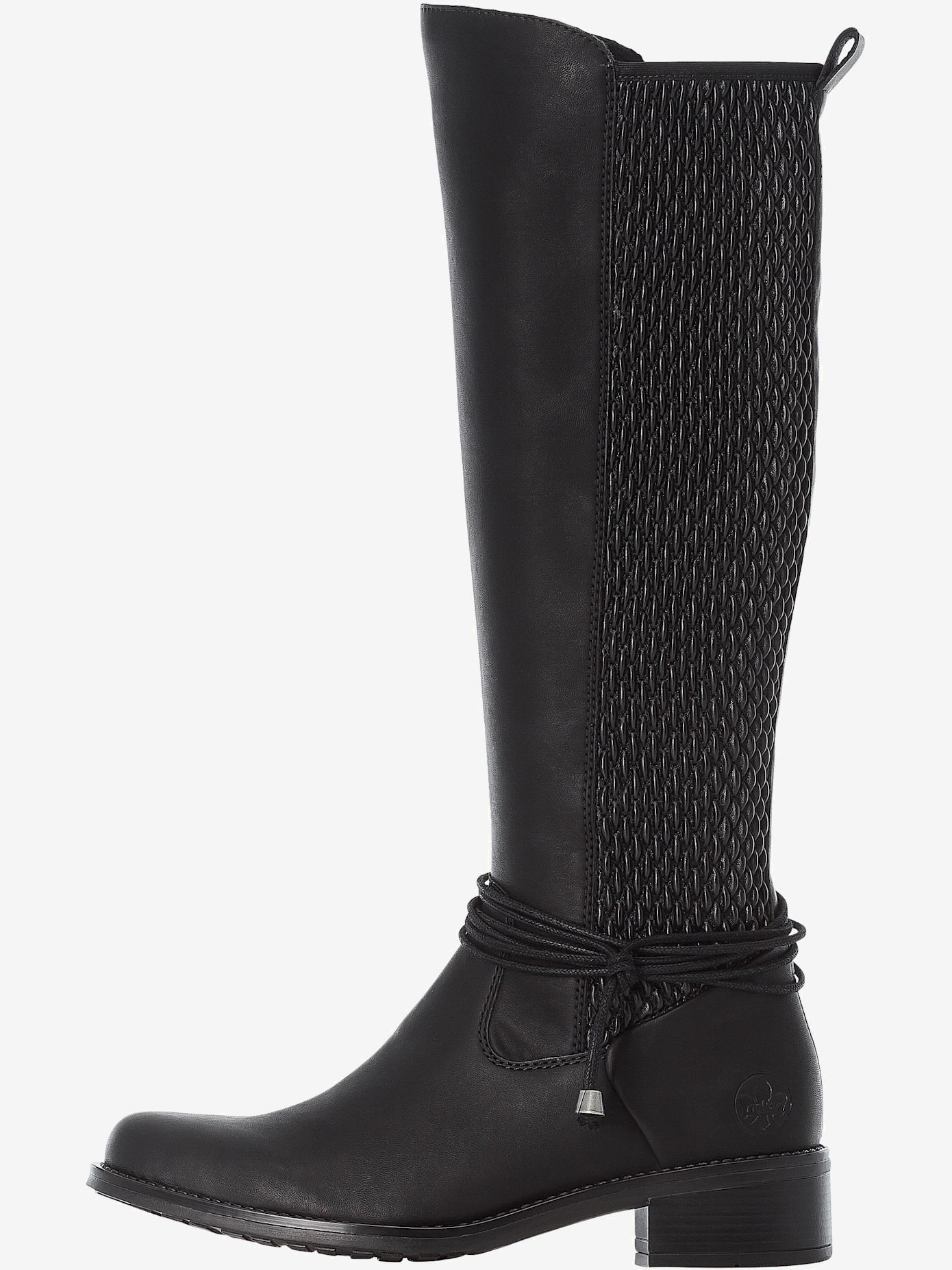 Bottes laçage décoratif sur la tige