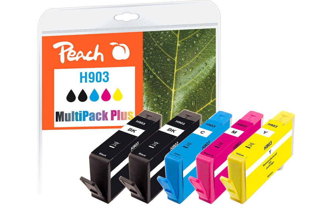 Tintenset HP Nr. 903 Multipack Plus BK/C/M/YDruckerpatrone: Schwarz, Cyan, Magenta, Gelb