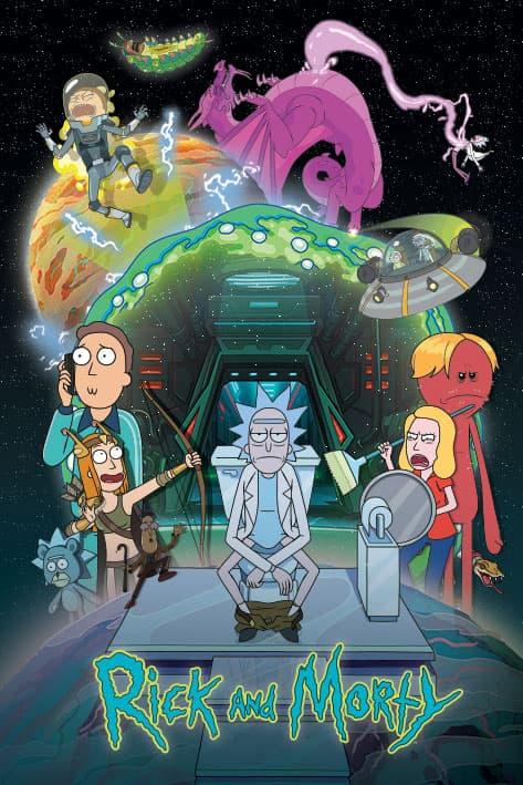 RICK ET MORTY 2 MAXI POSTER 61X91.5CM