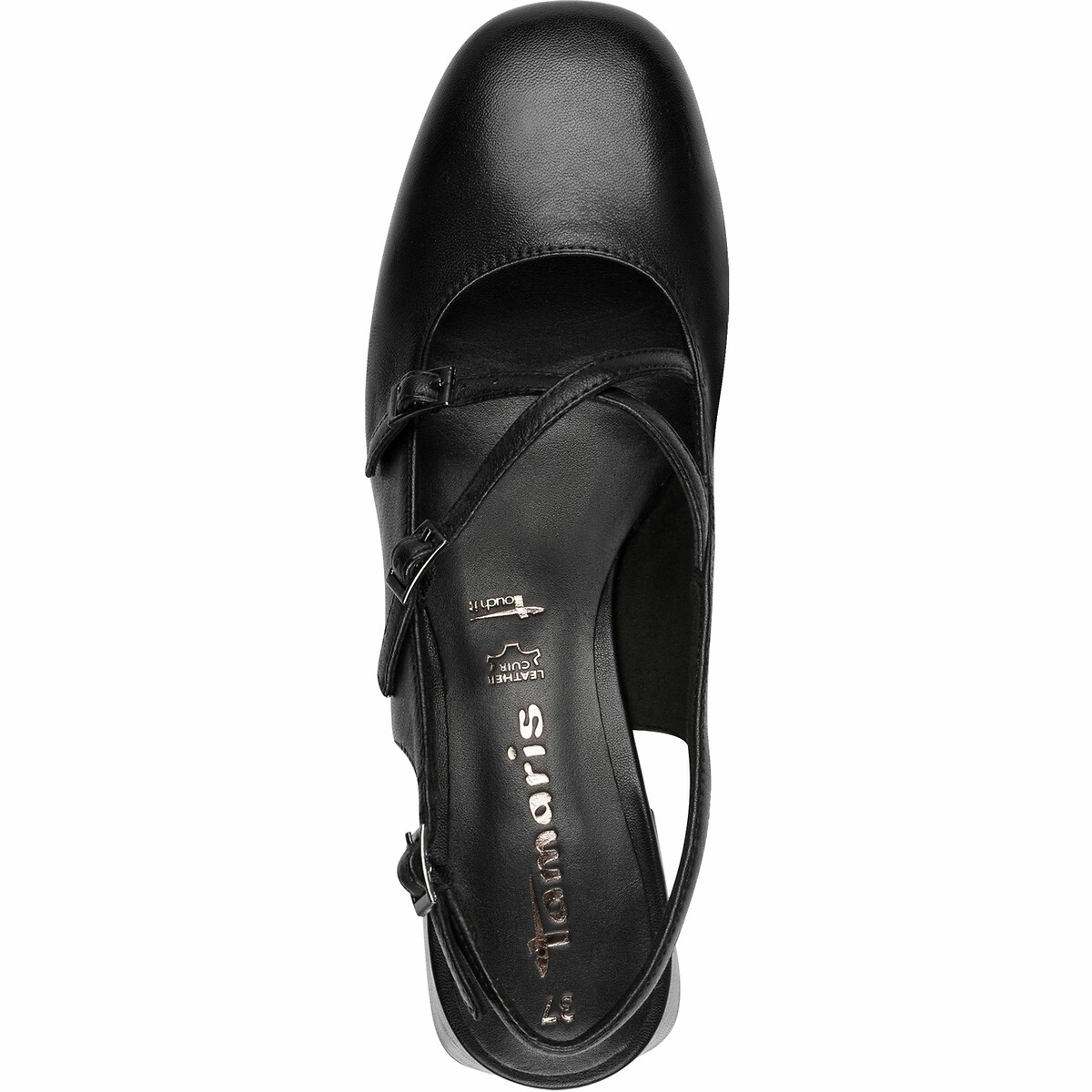 TAMARIS<br>Bailarinas de couro