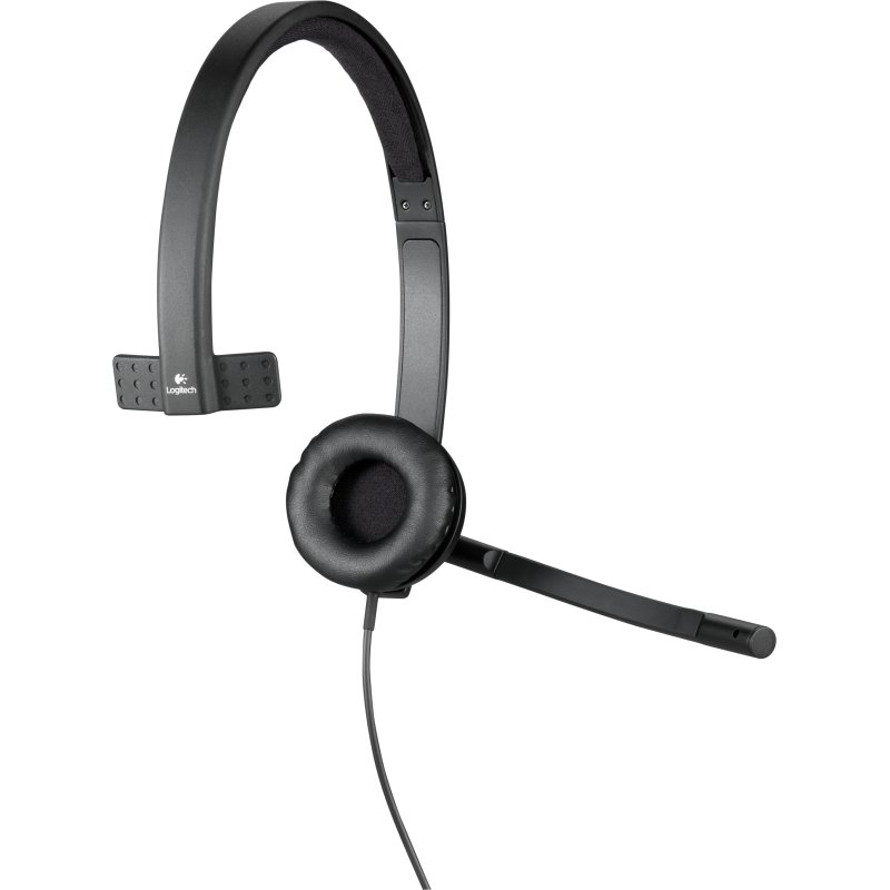 Logitech 981-000571 casque Avec fil Arceau Bureau/Centre d'appels USB Type-A Noir