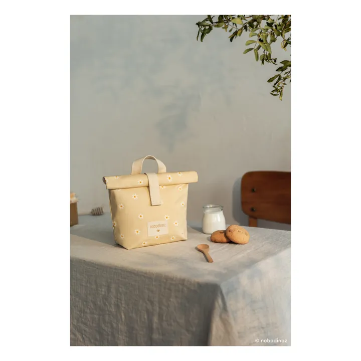 Nobodinoz Pochette repas Sunshine imperméable | Daisies