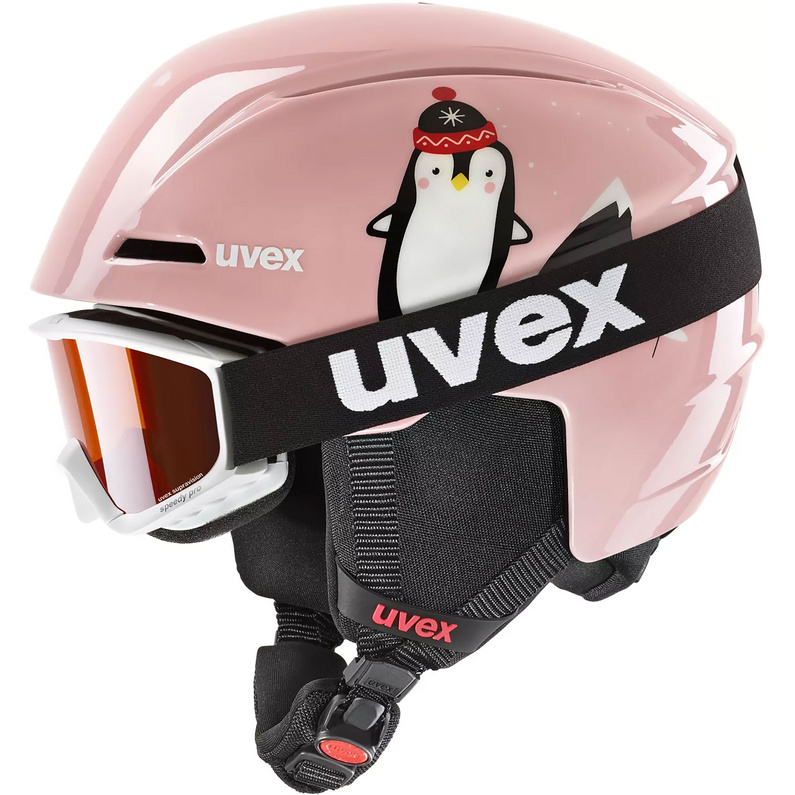 Uvex Kinder Viti Set Skihelm