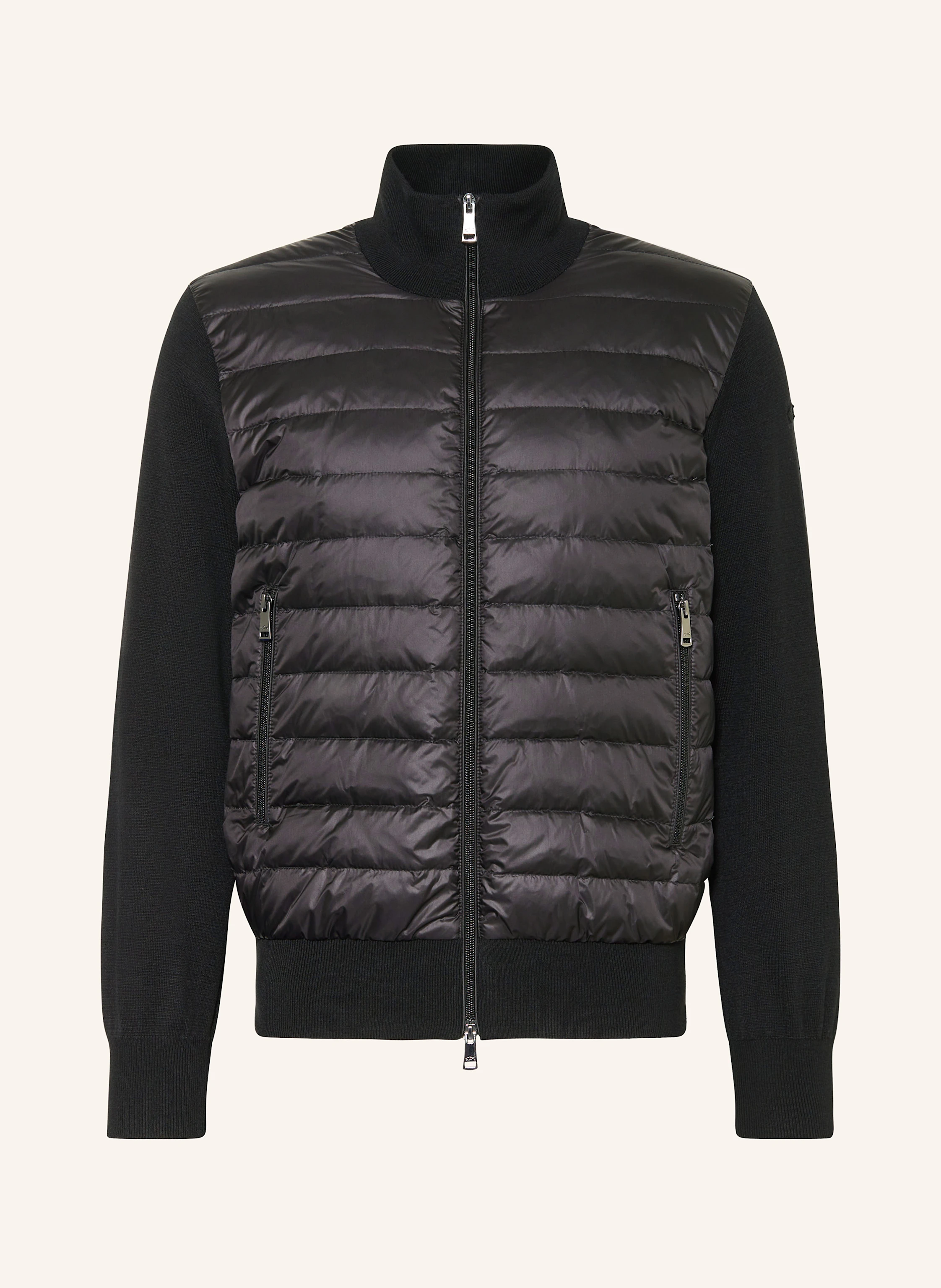 PAUL & SHARK Daunenjacke im Materialmix