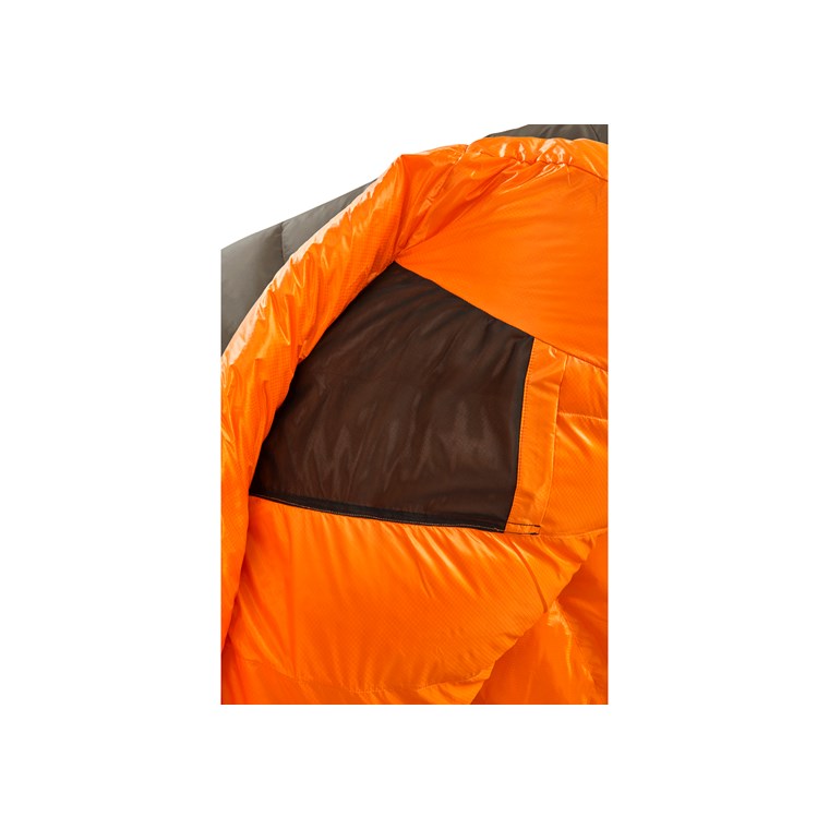 Nordisk Arctic 1400 Sleeping Bag Coffee/Orange