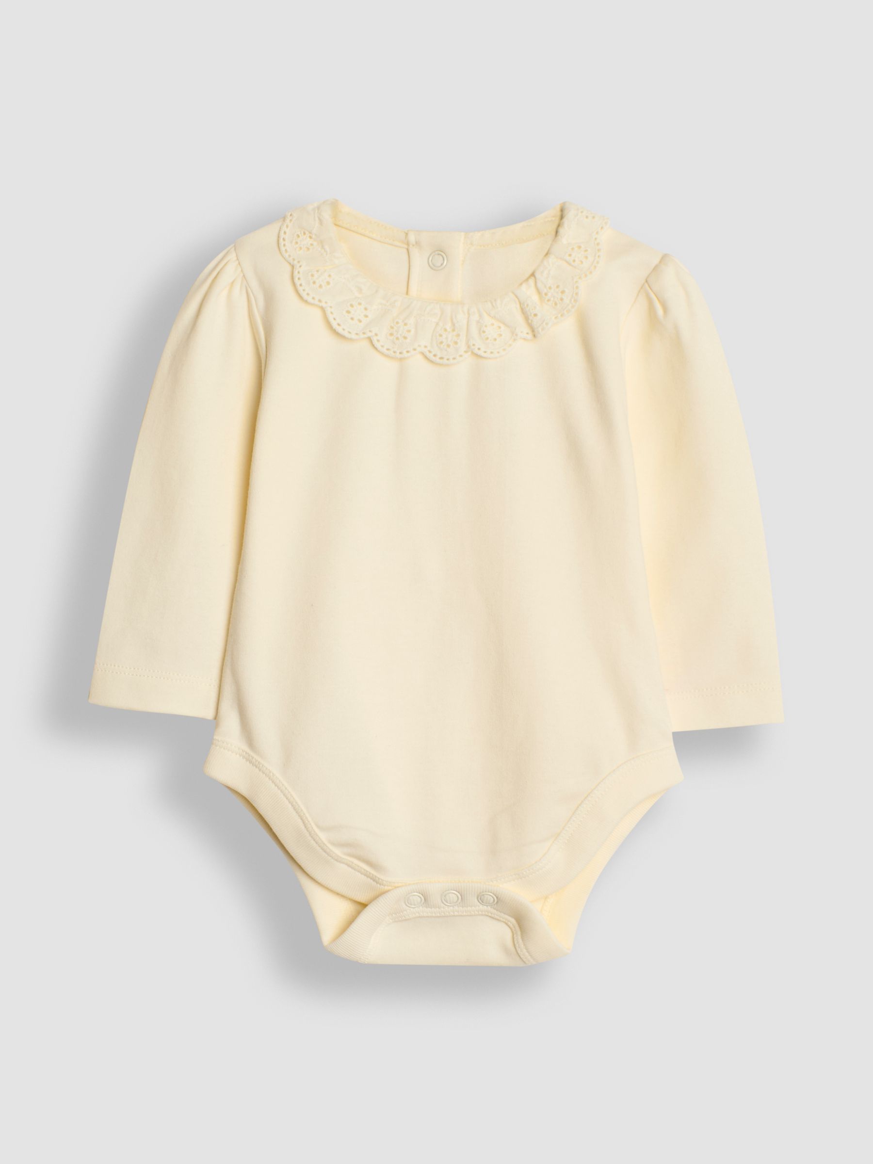 JoJo Maman Bébé Broderie Collar Bodies 2 Pack