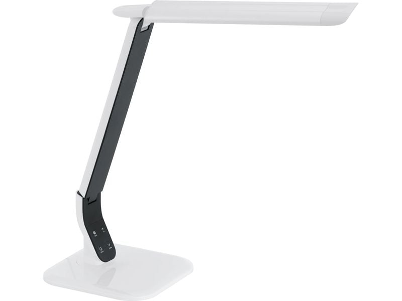 EGLO Leuchten Tischleuchte SELLANO LED 4W 3456 Bewegliche LED-Tischleuchte mit Touch-Dimmer, ideal für moderne Arbeitsplätze
