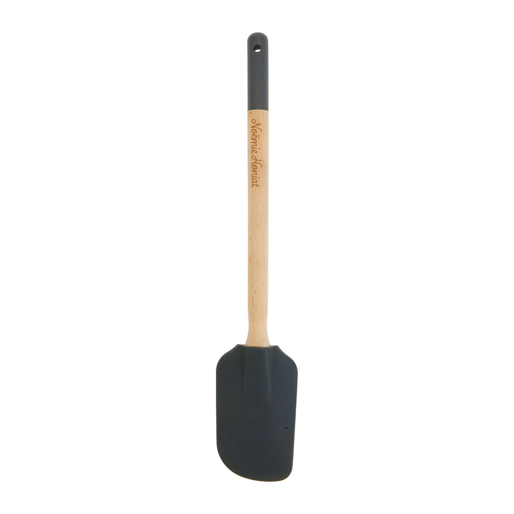 Spatule en bois et silicone grise - NOEMIE HONIAT