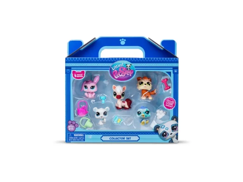 LITTLEST PET SHOP WINTER BESTIES COLLECTORS 5 PK
