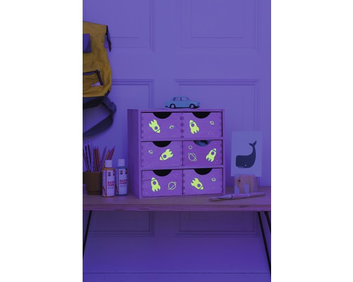 Marabu Glow in the Dark, Glow-in-the-Dark Geel 322, 200 ml