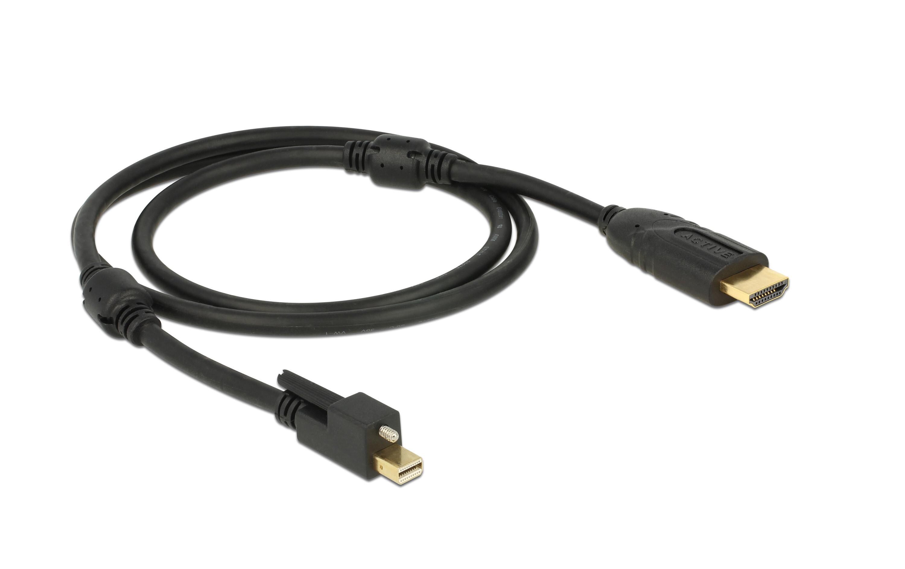 Kabel Mini-DisplayPort - HDMI, 2 mKabel zur Übertragung von Audio- und Videosignalen