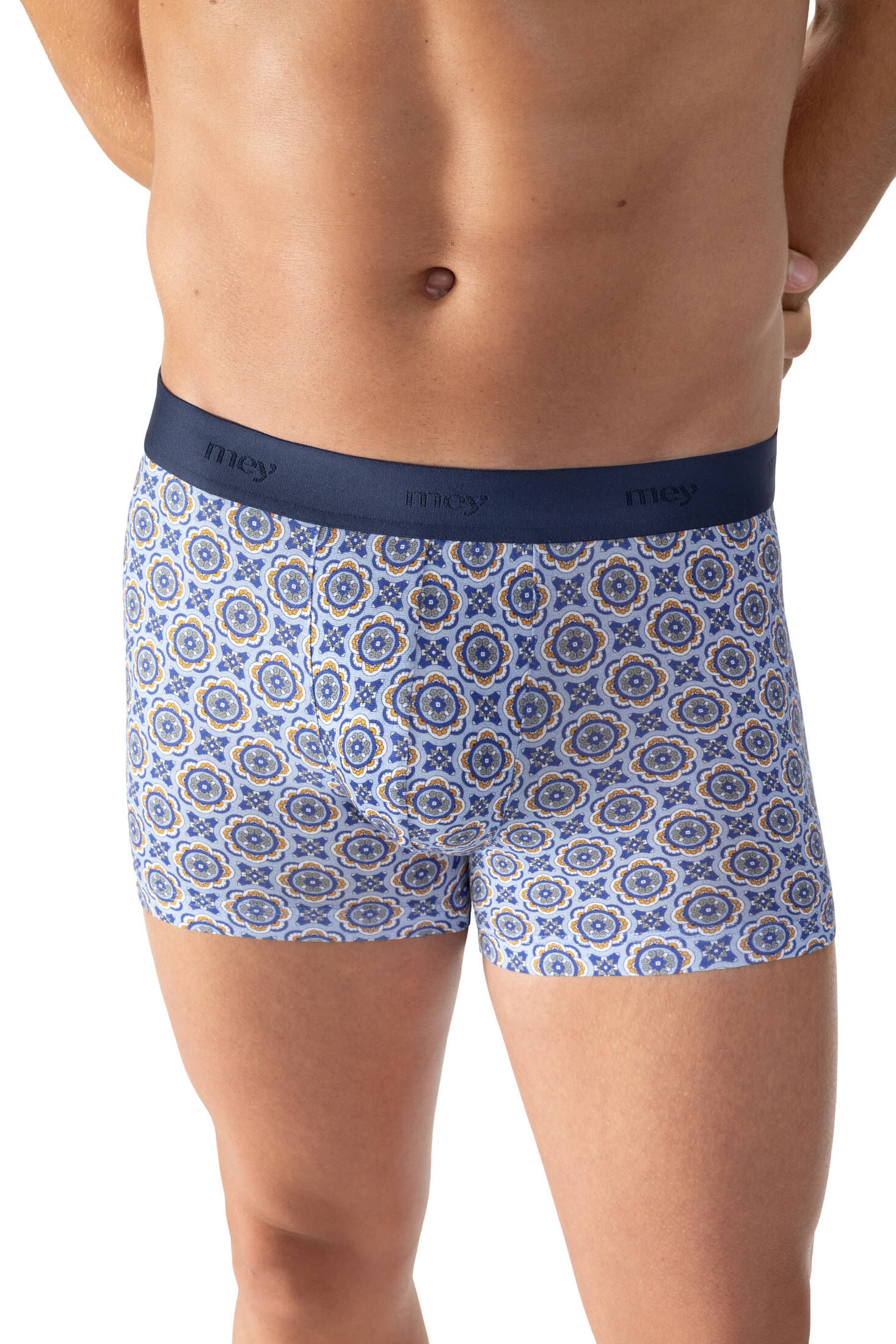 mey| Herren Trunk Shorty Serie Noble Ornaments