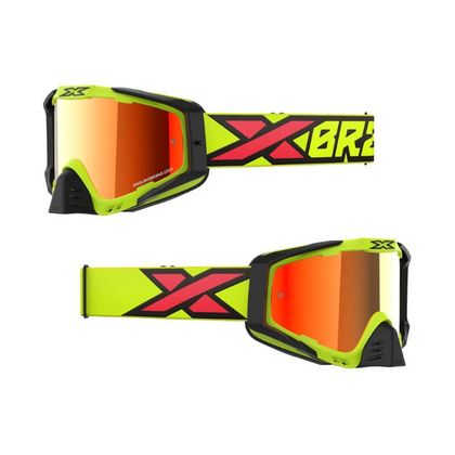 Masque cross EKS EKS-S - RED MIRROR 2024 - Jaune / Noir
