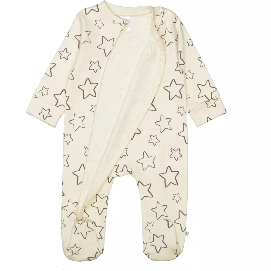 STACCATO Pyjama ivory gemustert