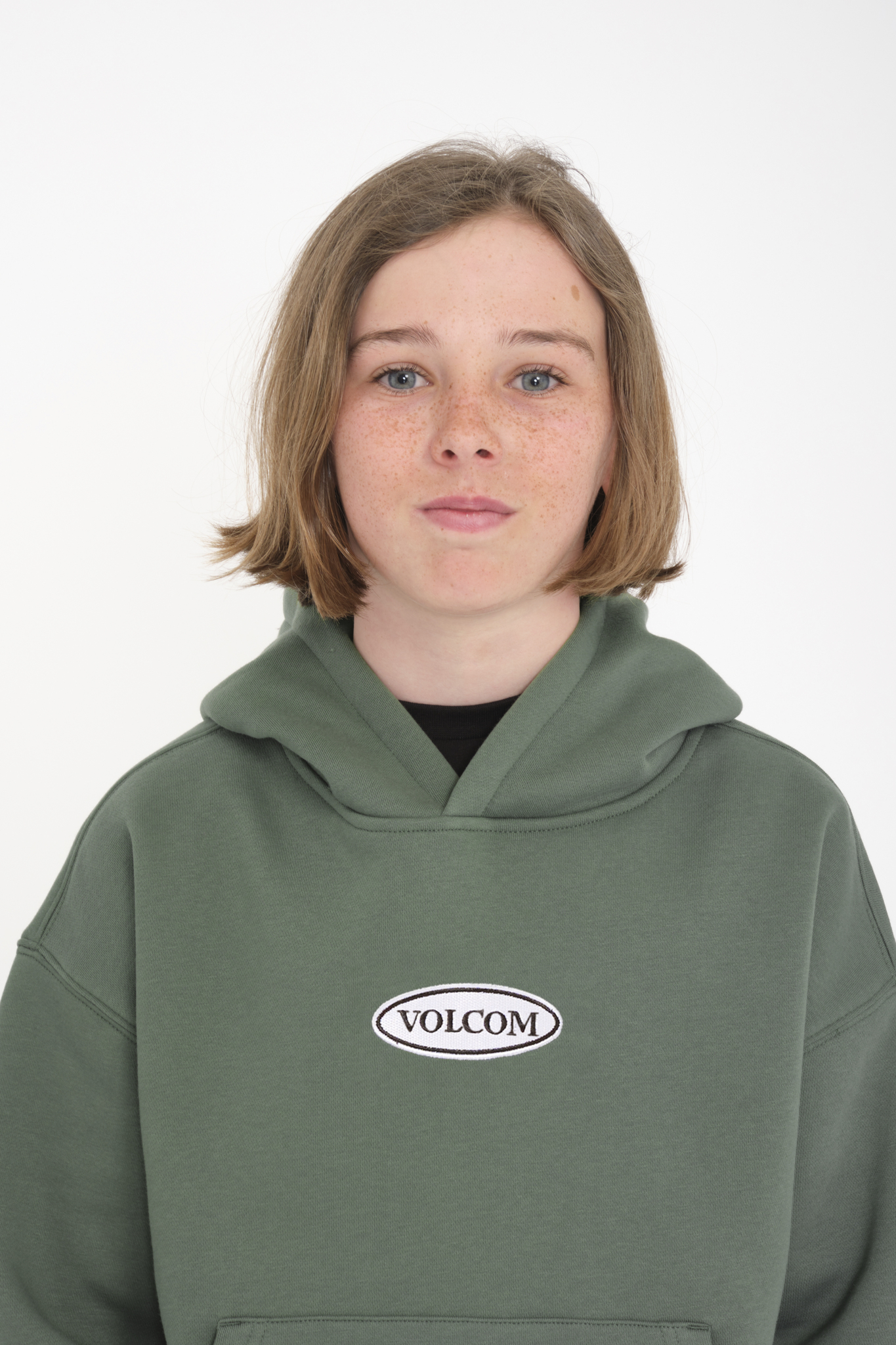 Volcom Workard PO Youth Fir Green