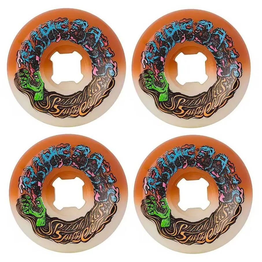 Slime Balls Hairballs 50-50 95A Skateboard Hjul 4-Pak - Skateboards