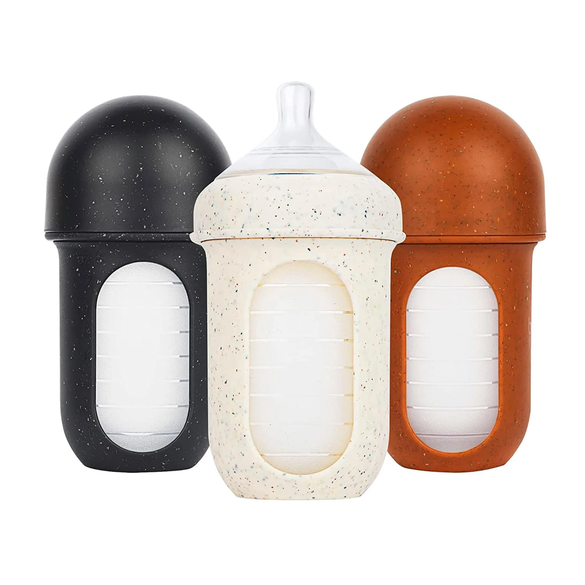 Boon Bouteilles en Silicone Nursh 8oz Paquet de 3