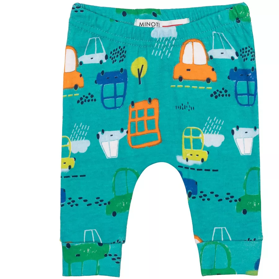 MINOTI T-Shirt und Leggings im Set WeißGrün