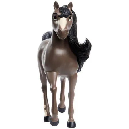 Mattel Spirit Pferd Mustang Stute (dunkelbraun, ca. 20 cm)