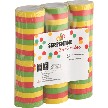 Serpentine 3 Stuks