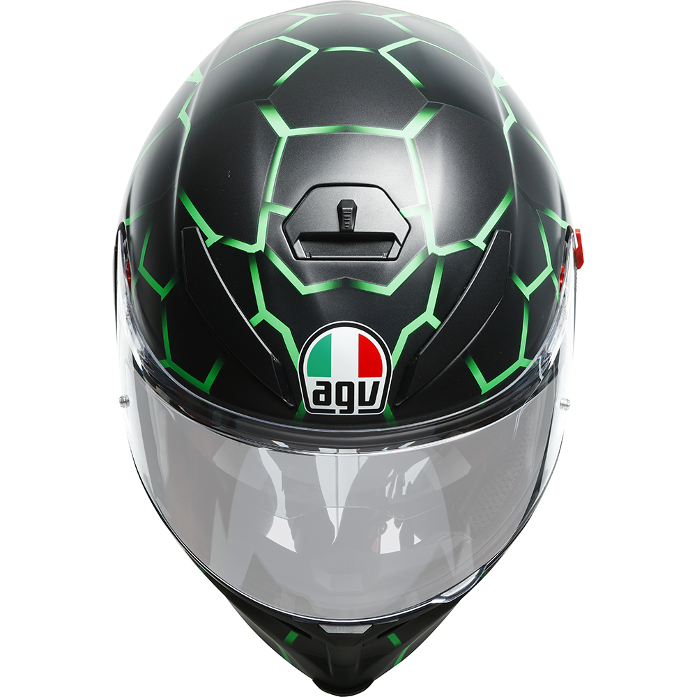 AGV - Casque K5 S Vulcanum Noir / Vert