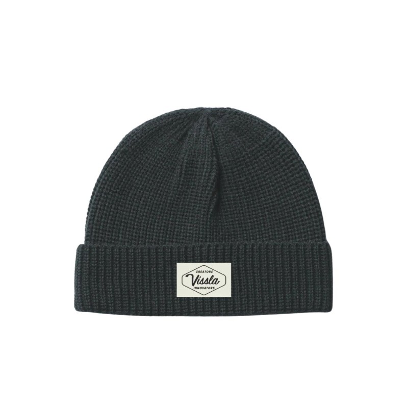 Bonnet Vissla Creator Crew - Noir - The Corner Shop