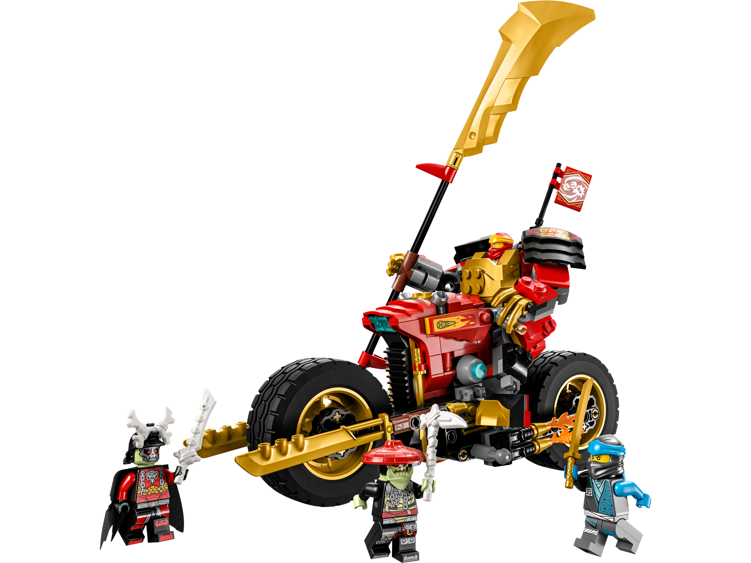Motocicleta Robô do Kai – Evolução 71783