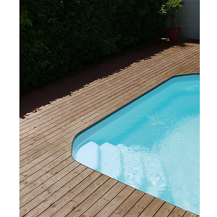 Lame de terrasse pin Areto L.200 x l.11,8 cm