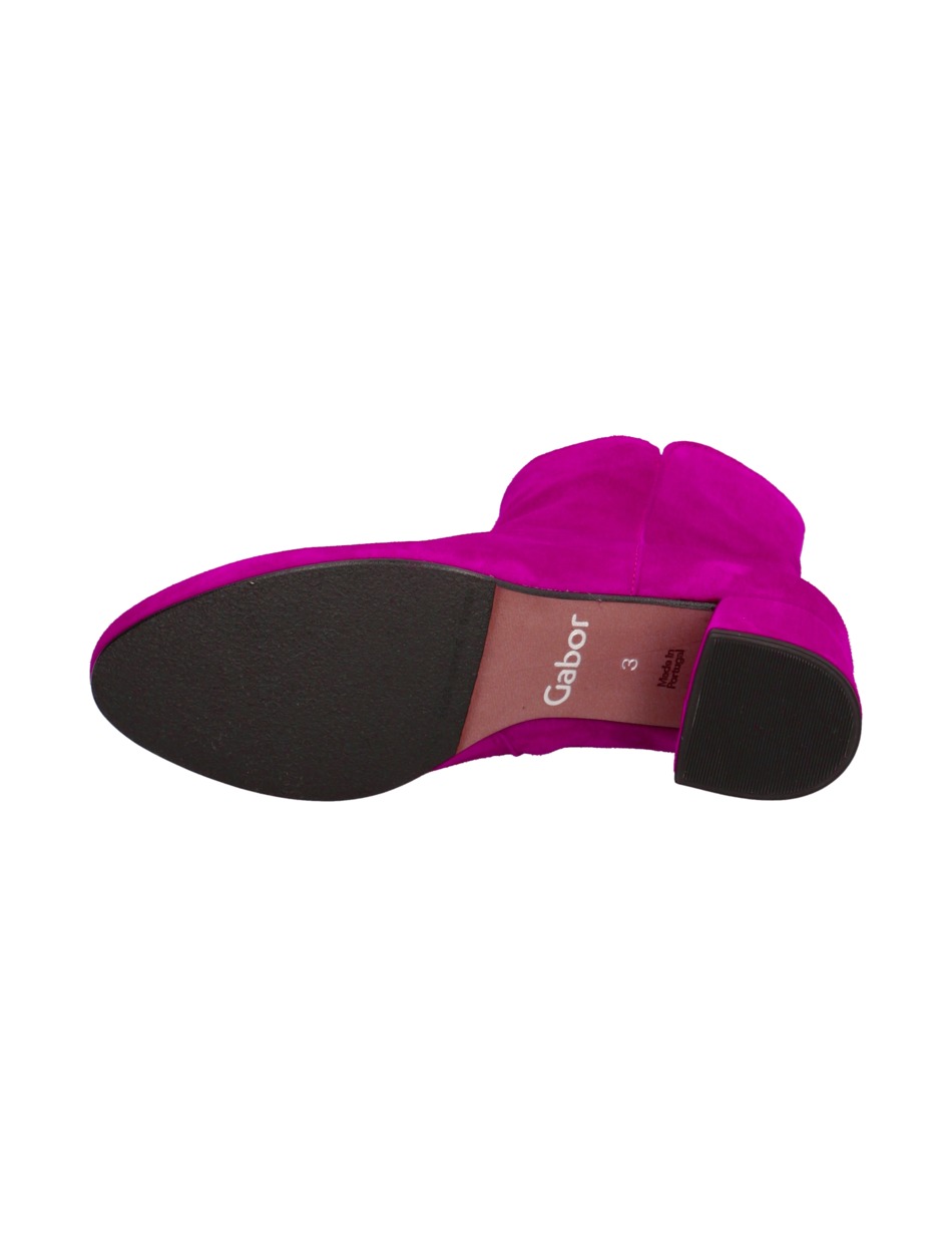 Veloursleder Stiefelette