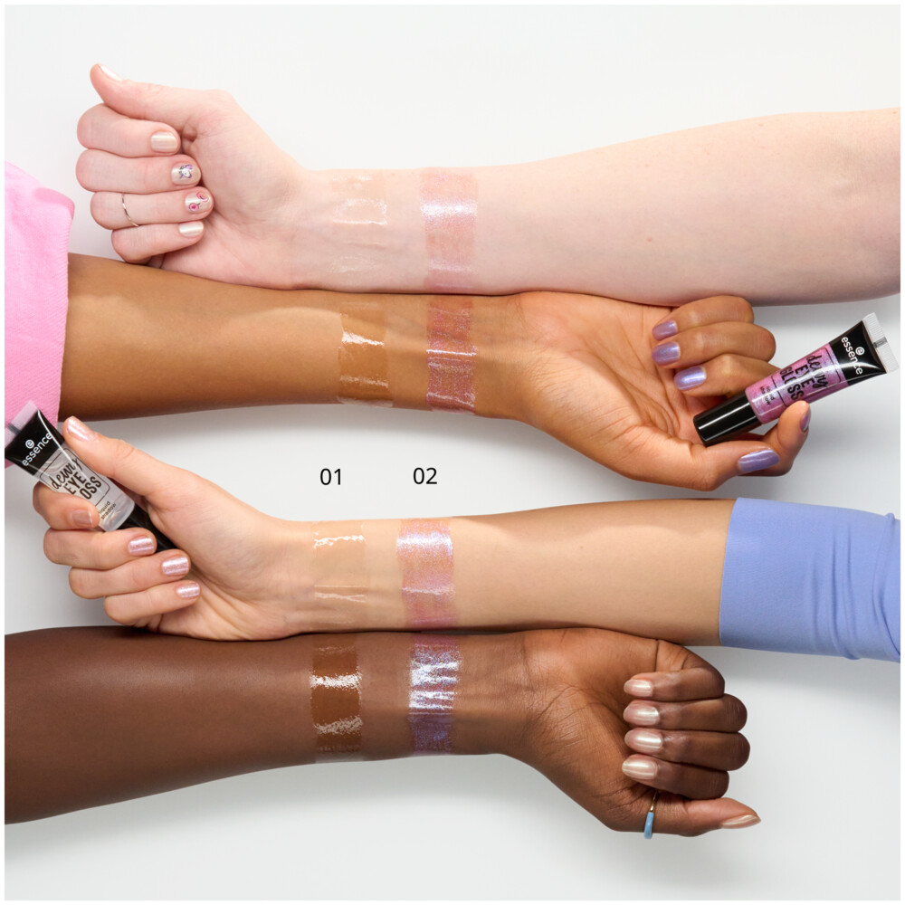 essence Dewy Eye Gloss Liquid Shadow 01 Crystal Clear8 ml