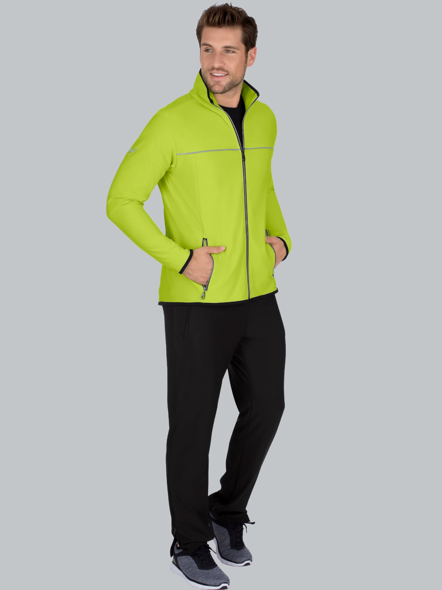 Atmungsaktiver Sport- und Freizeitanzug Lemon