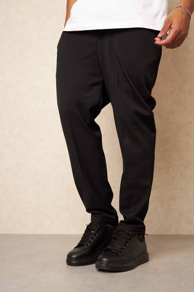 Baskets noir uni
