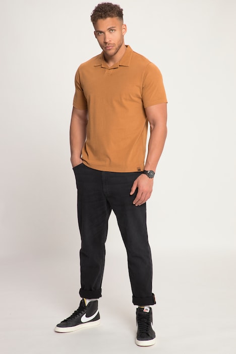 STHUGE Poloshirt, Jersey, Halbarm, Cuba-Kragen, bis 8 XL