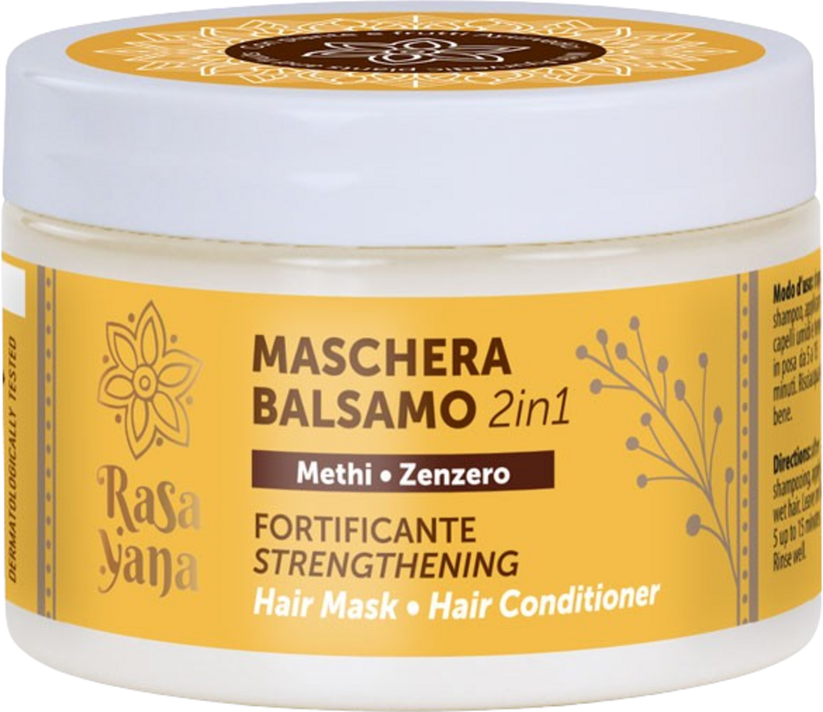 Rasayana  2in1 Strenghtening Hair Mask & Conditioner Methi & Ginger, 150 ml