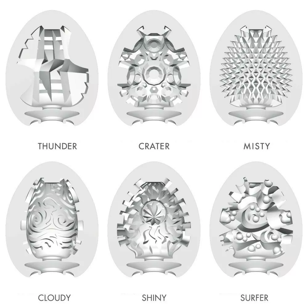 Tenga Eggs Mixed 2 - 6 stk.