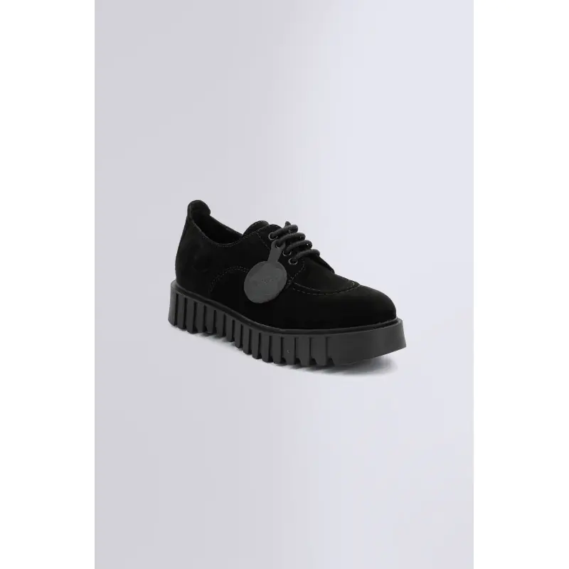 KICK FAMOUS NOIR DERBIES Cuir Homme