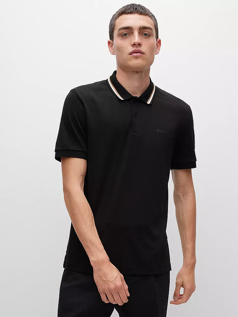BOSS Poloshirt PENROSE schwarz