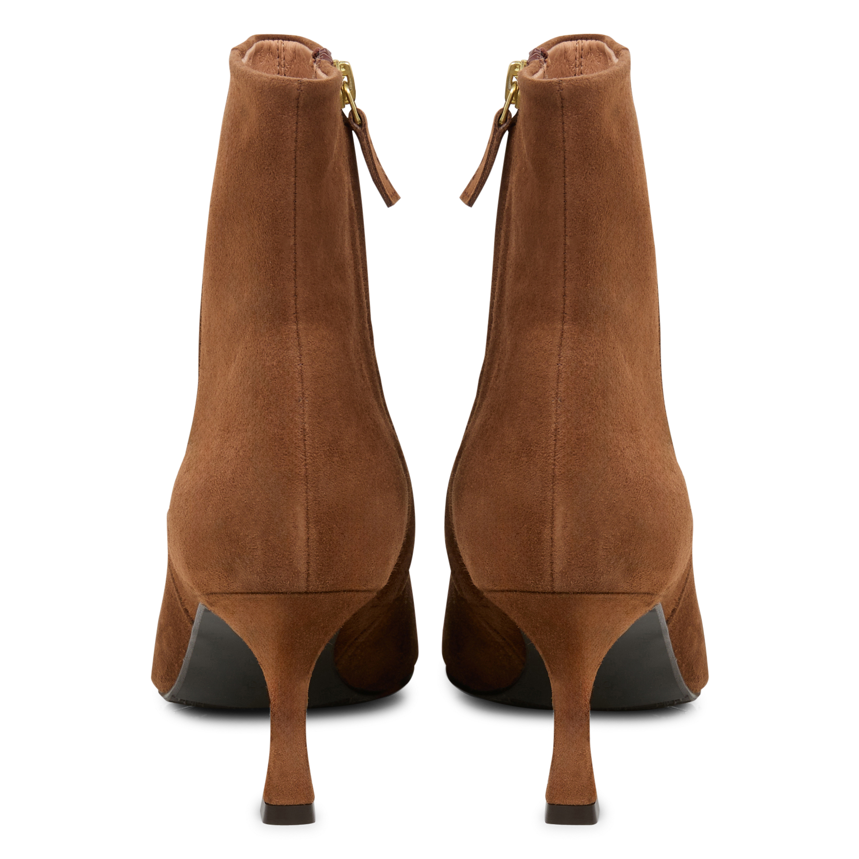 Bottines en cuir | Marron