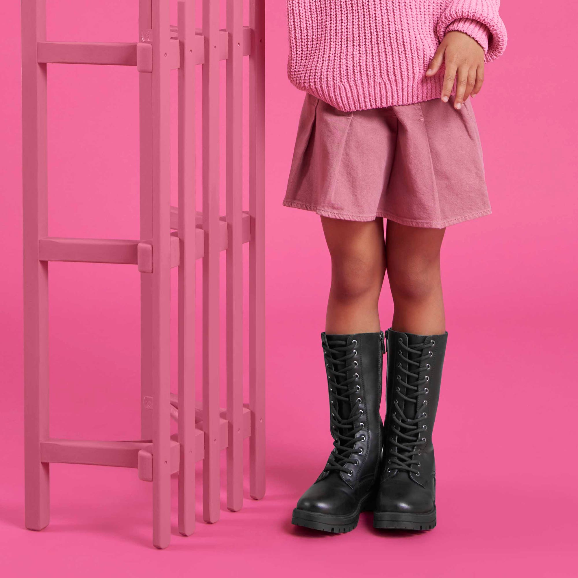 Bottes Fille noir