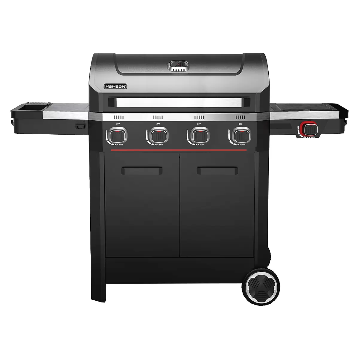 Gasgrill Hamson Mercury Schwarz