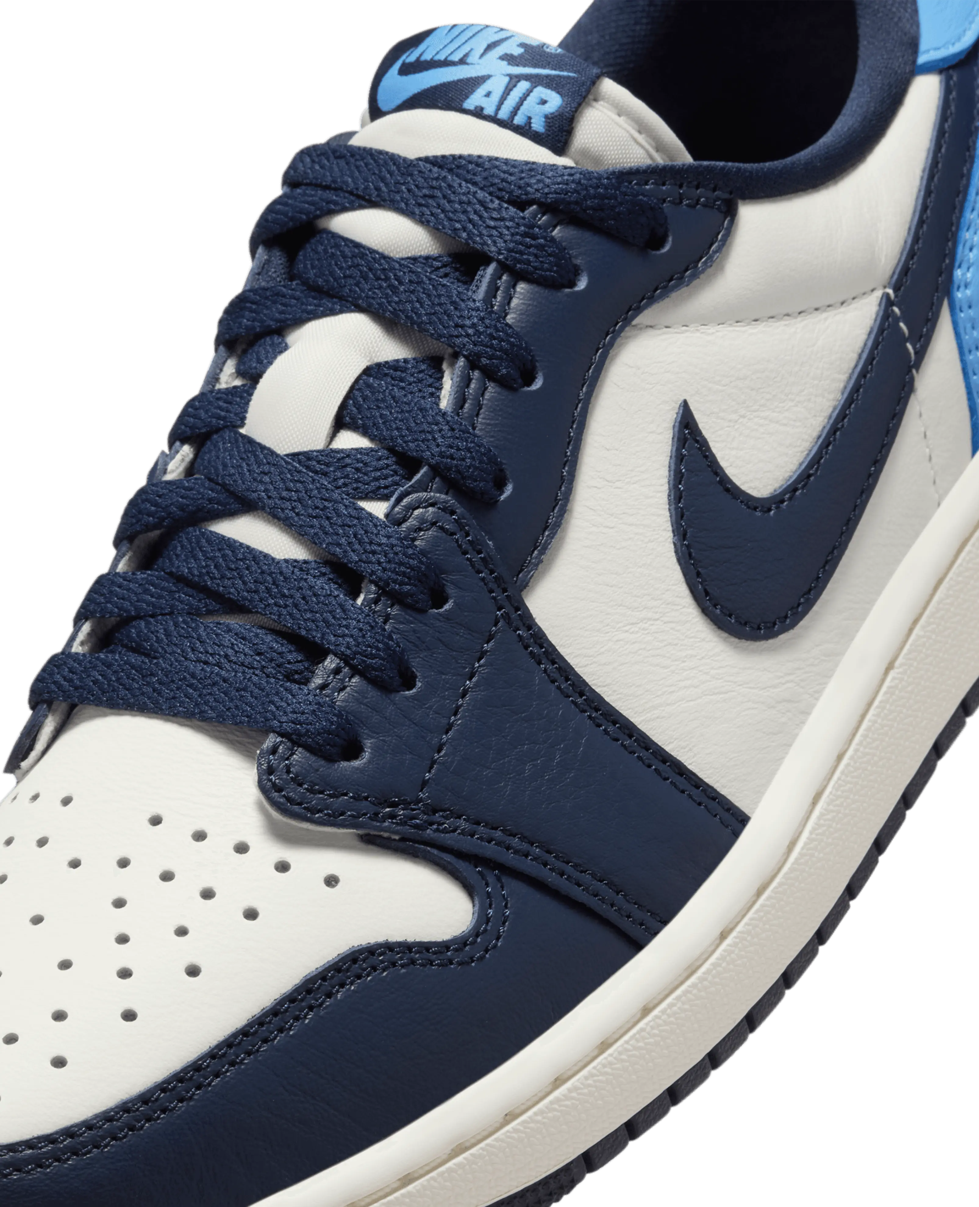 Air Jordan 1 Low OG (Obsidian/University Blue-Sail)