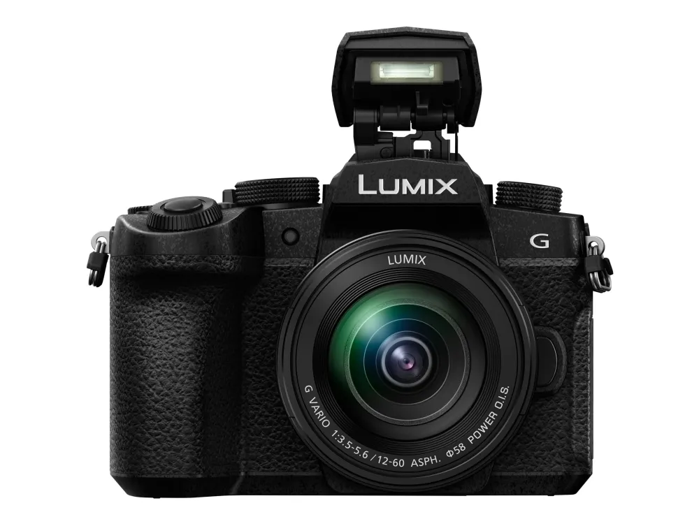 Panasonic Lumix G DC-G90M - Digitalkamera - spejlløst - 20.3 MP - Four Thirds - 4K / 30 fps - 5x optisk zoom 12 - 60 mm objektiv - Wi-Fi, Bluetooth - sort