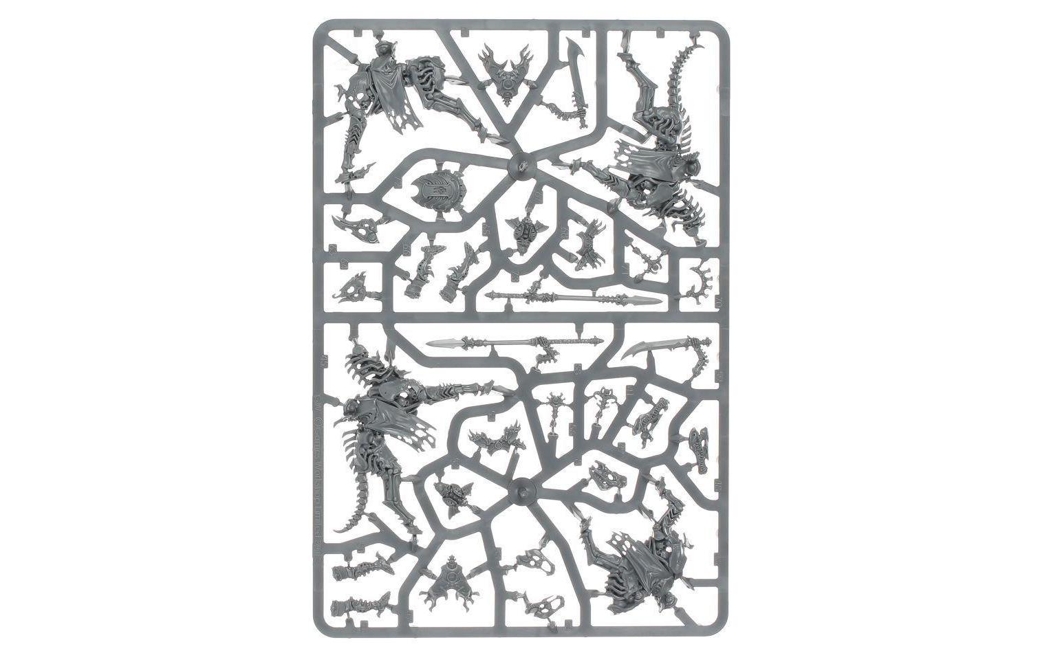 Figurenset WH AoS Ossiarch Bonereapers Kavalos DeathridersBausatz für 5 Figuren