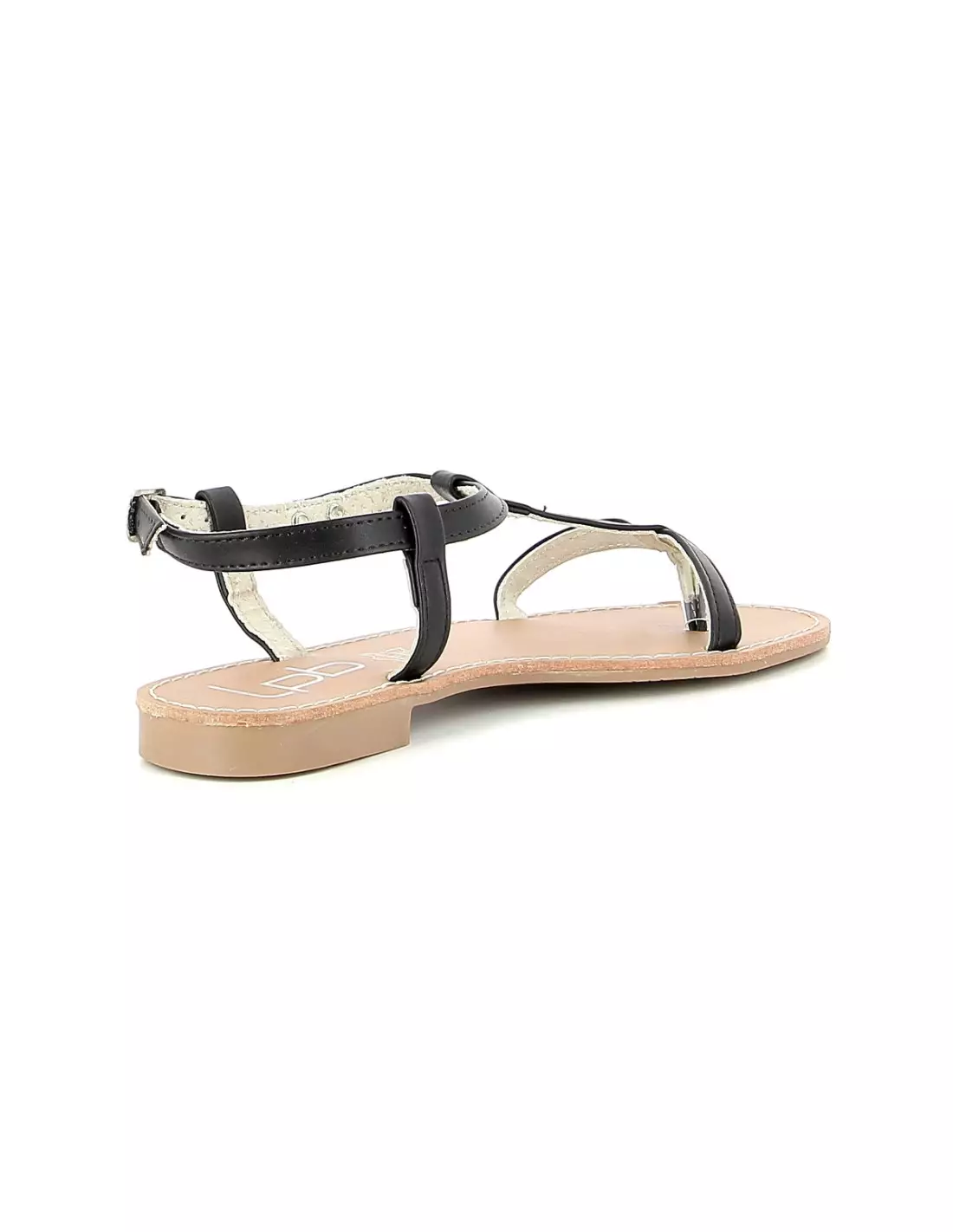 LPB BULLE - Sandales & nu-pieds Noir