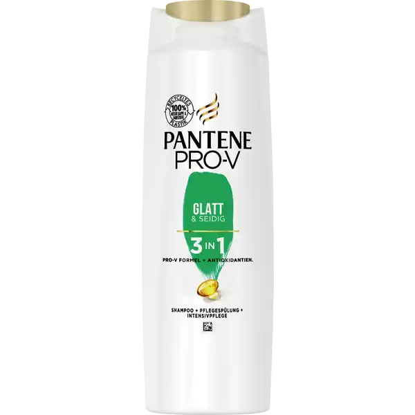 Glatt & Seidig 3 in 1 Shampoo, Pflegespülung & Kur