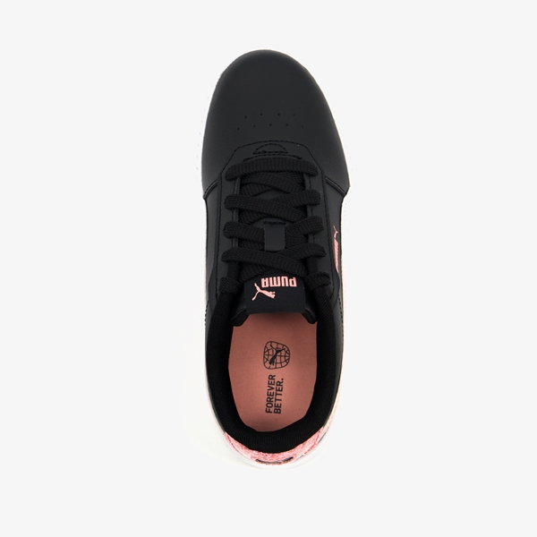 Puma Carina Star Glow meisjes sneakers zwart/roze