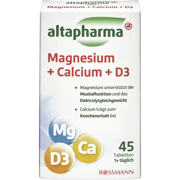 Magnesium + Calcium + D3