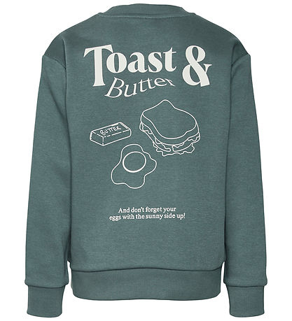 Vero Moda Girl Sweatshirt - VmBitte - Spülung Green/Toast & Butt