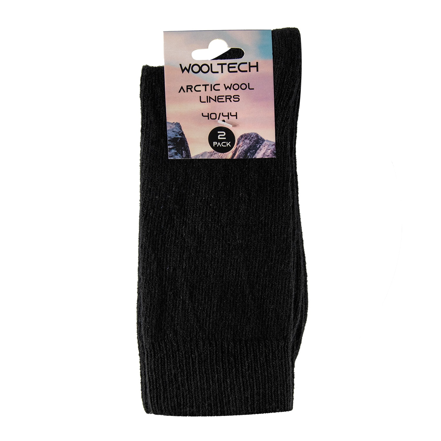 Wooltech Arctic Wool Liners 2 pk<br>2 par tynne ullsokker